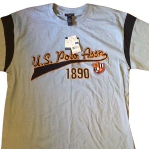 Us polo Assn vintage T-shirt  NWT XL blue